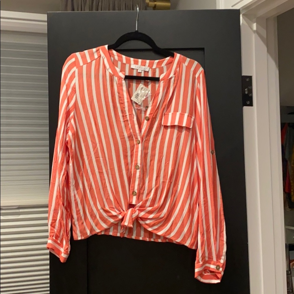 New striped blouse